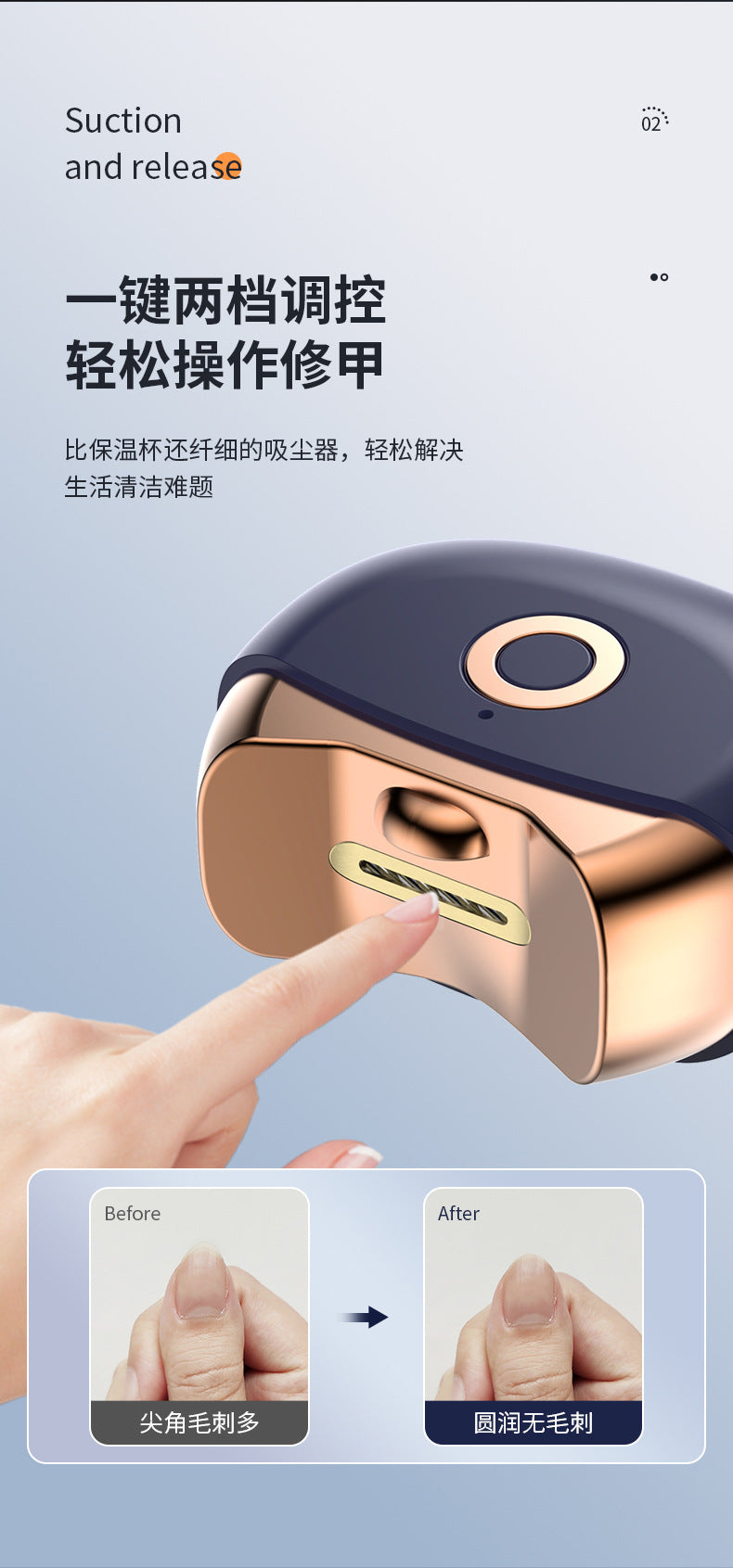 Mini Electric Nail Clipper