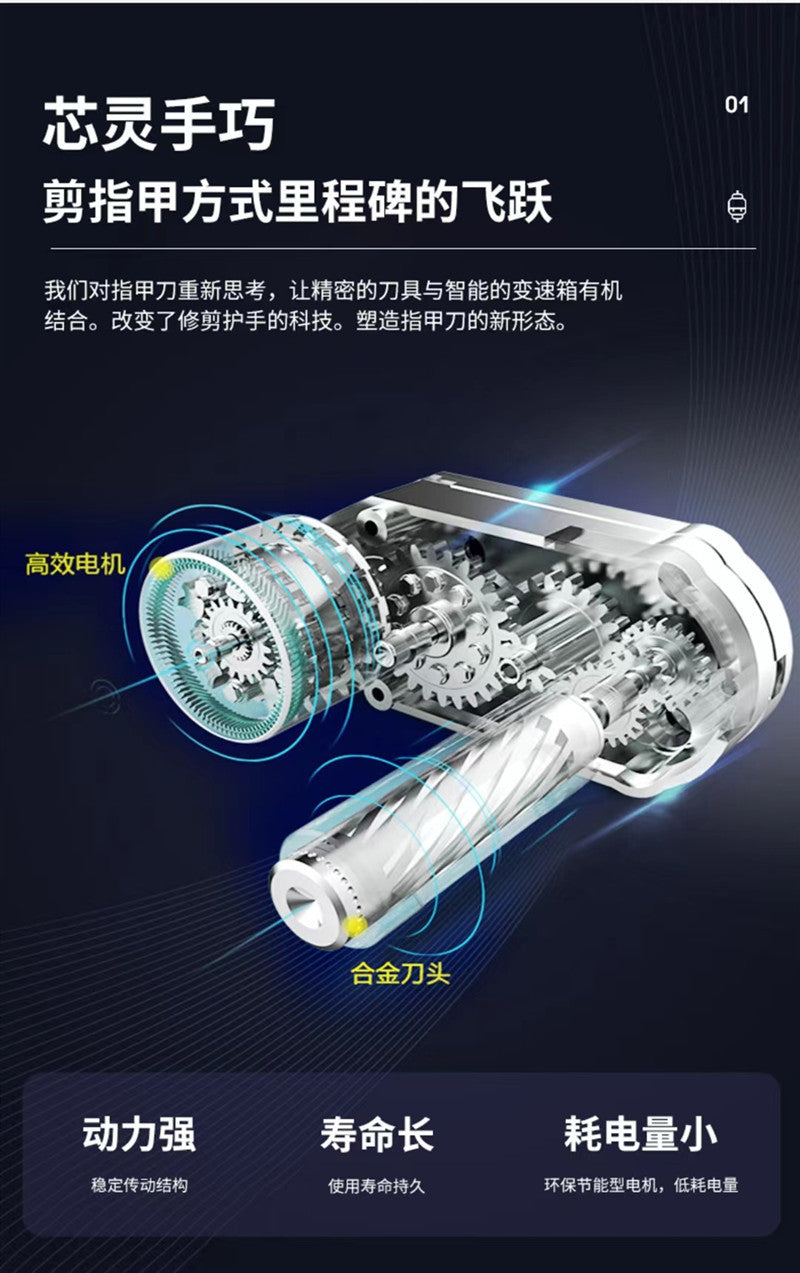 Mini Electric Nail Clipper