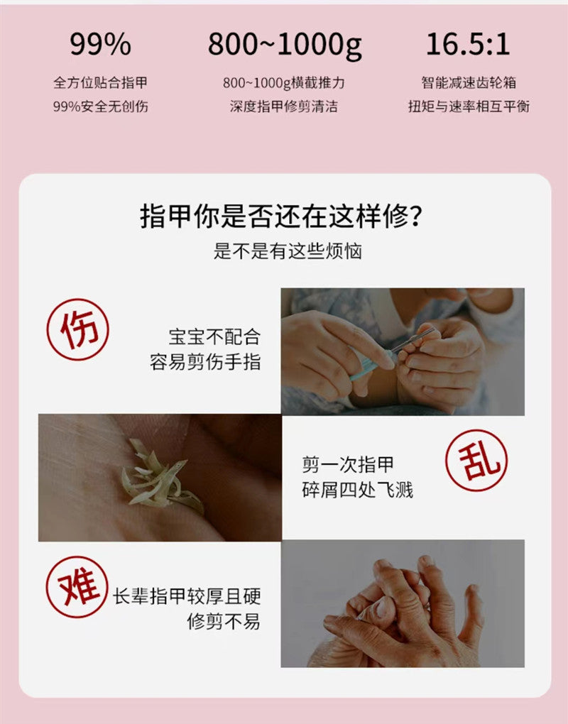 Mini Electric Nail Clipper