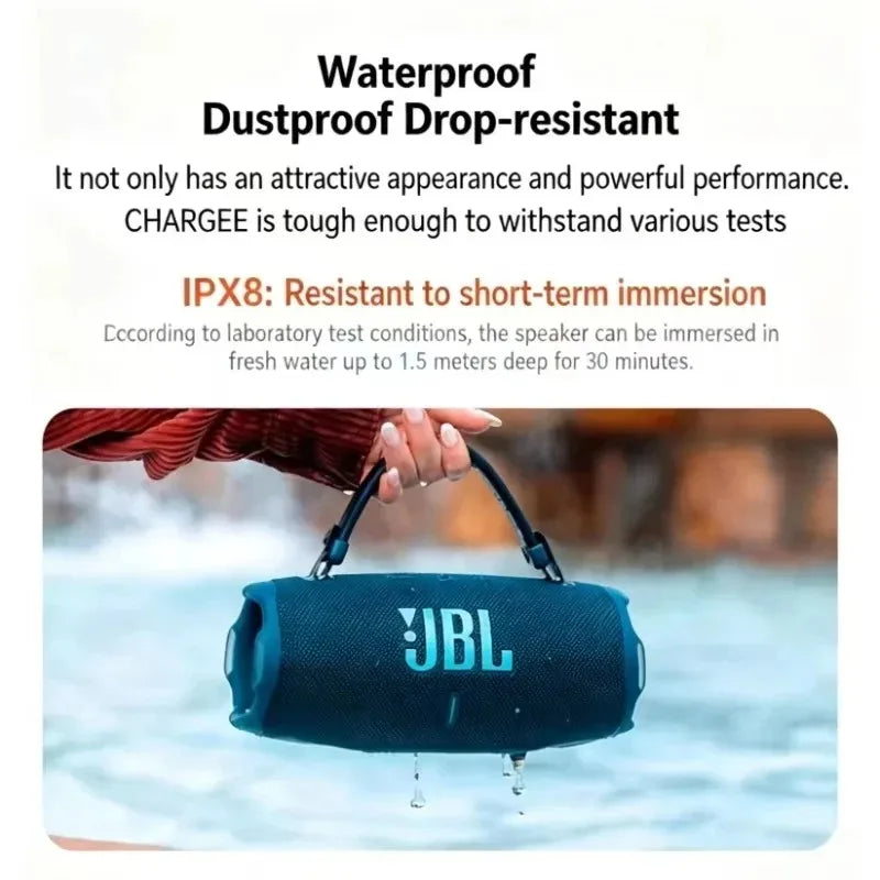 JBL CHARGE6 IP68 Waterproof Bluetooth Speaker