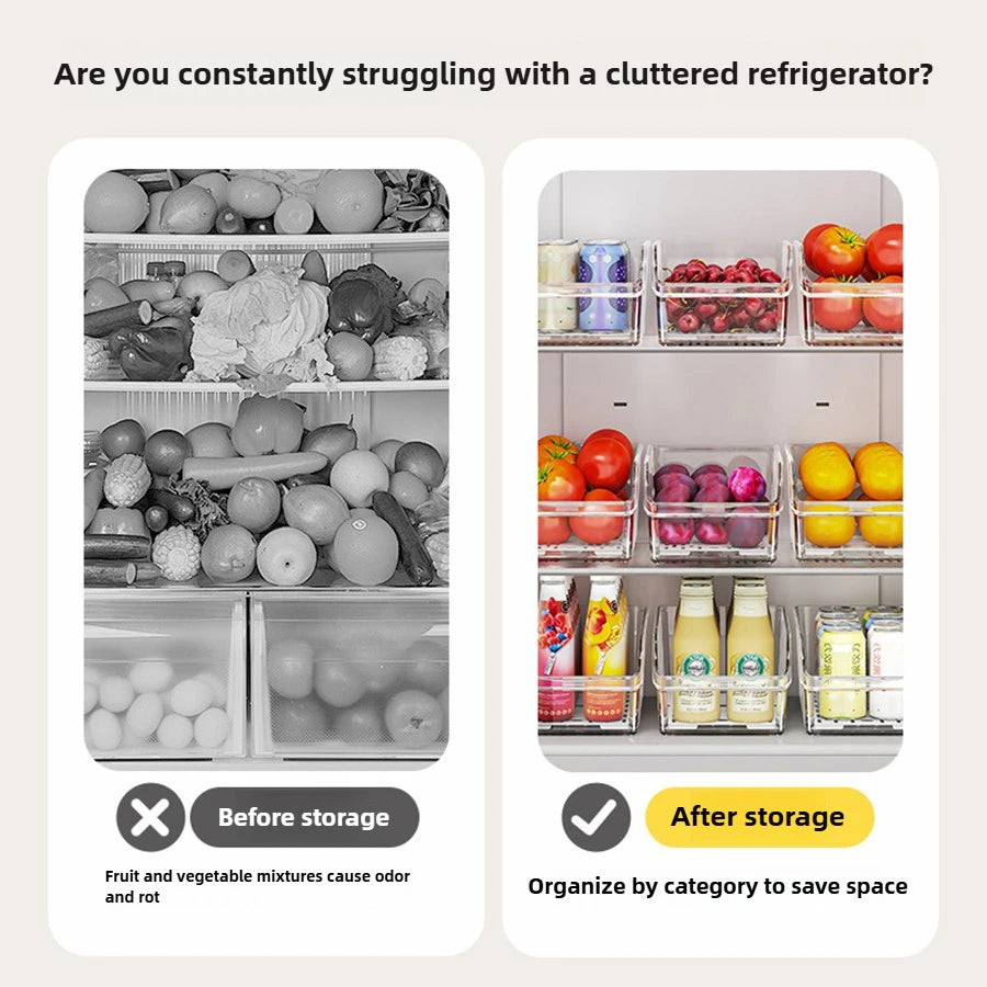 Clear Fridge Organizer,