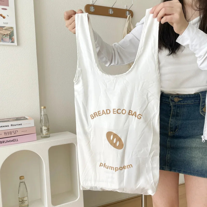 Baguette Foldable Tote Bag