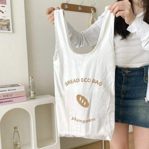 Baguette Foldable Tote Bag
