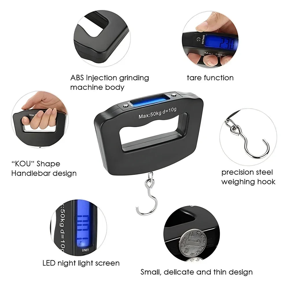 50kg Portable Digital Luggage