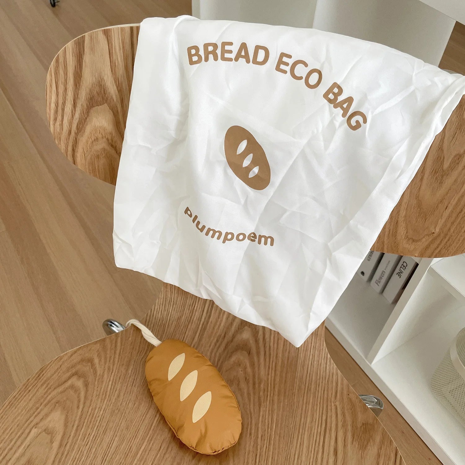 Baguette Foldable Tote Bag