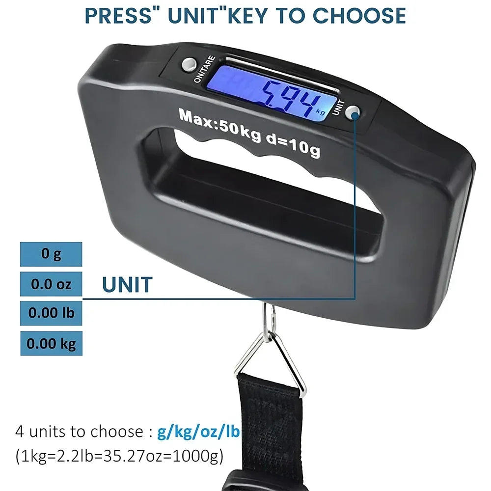 50kg Portable Digital Luggage