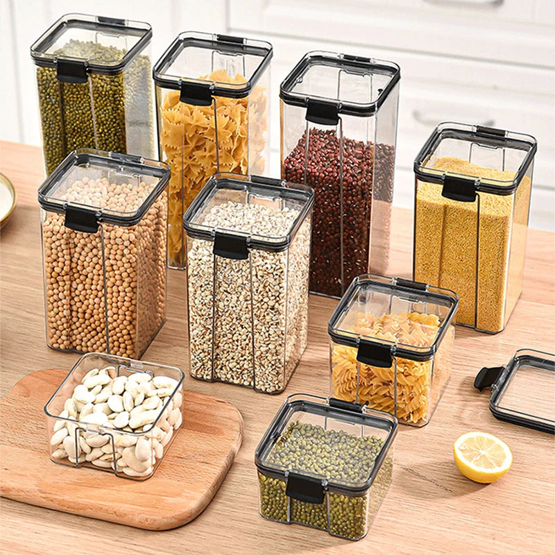 Transparent Food Storage Containers
