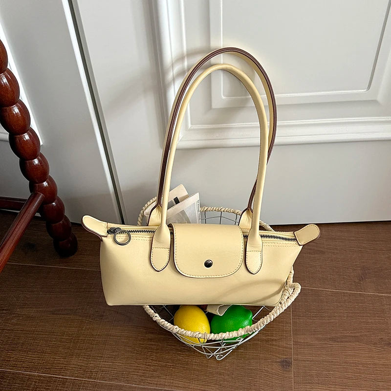 Brown Shoulder Handbag