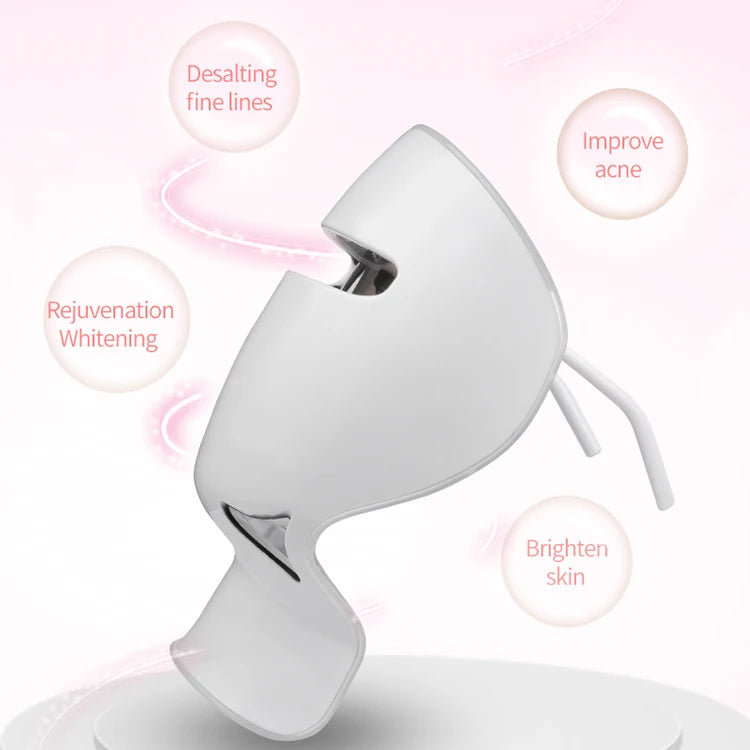 Led phototherapy facial skincare