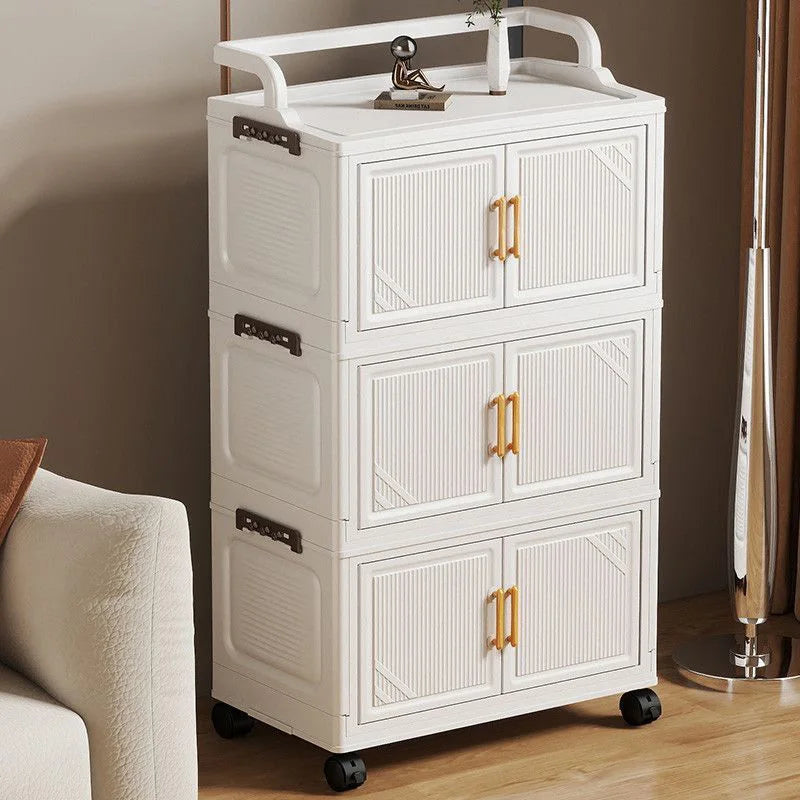 Foldable Multi-layer Storage Cabinet