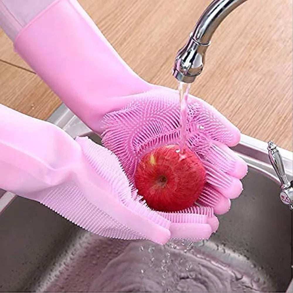 Silicone Dishwashing Gloves,