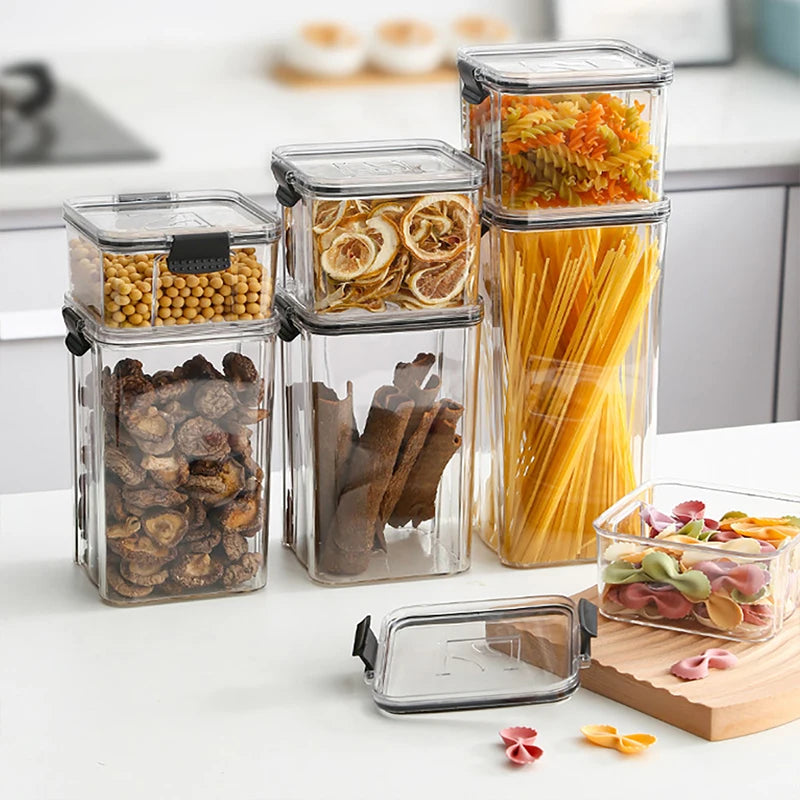 Transparent Food Storage Containers