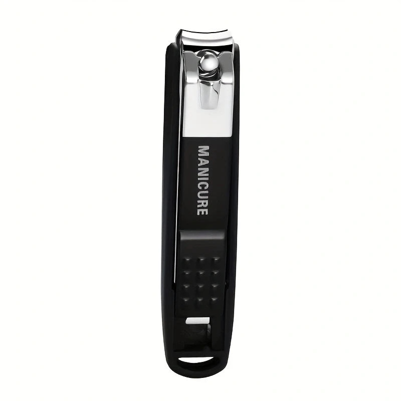 High-Quality New Splash-Proof Nail Clippers with a Hard Blade And a Nail Storage Box, Featuring an Attractive Design.
