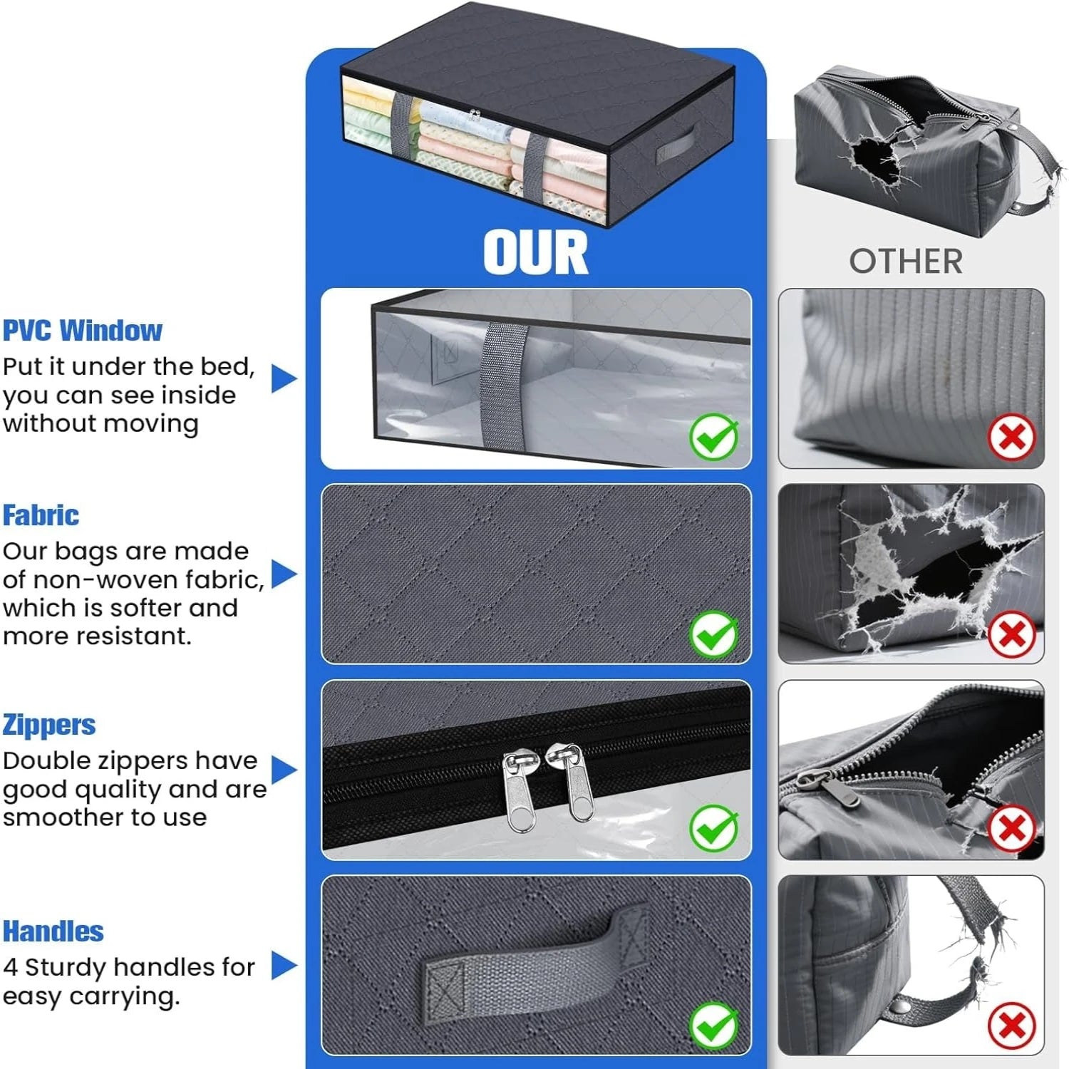 Under Bed Storage Containers
