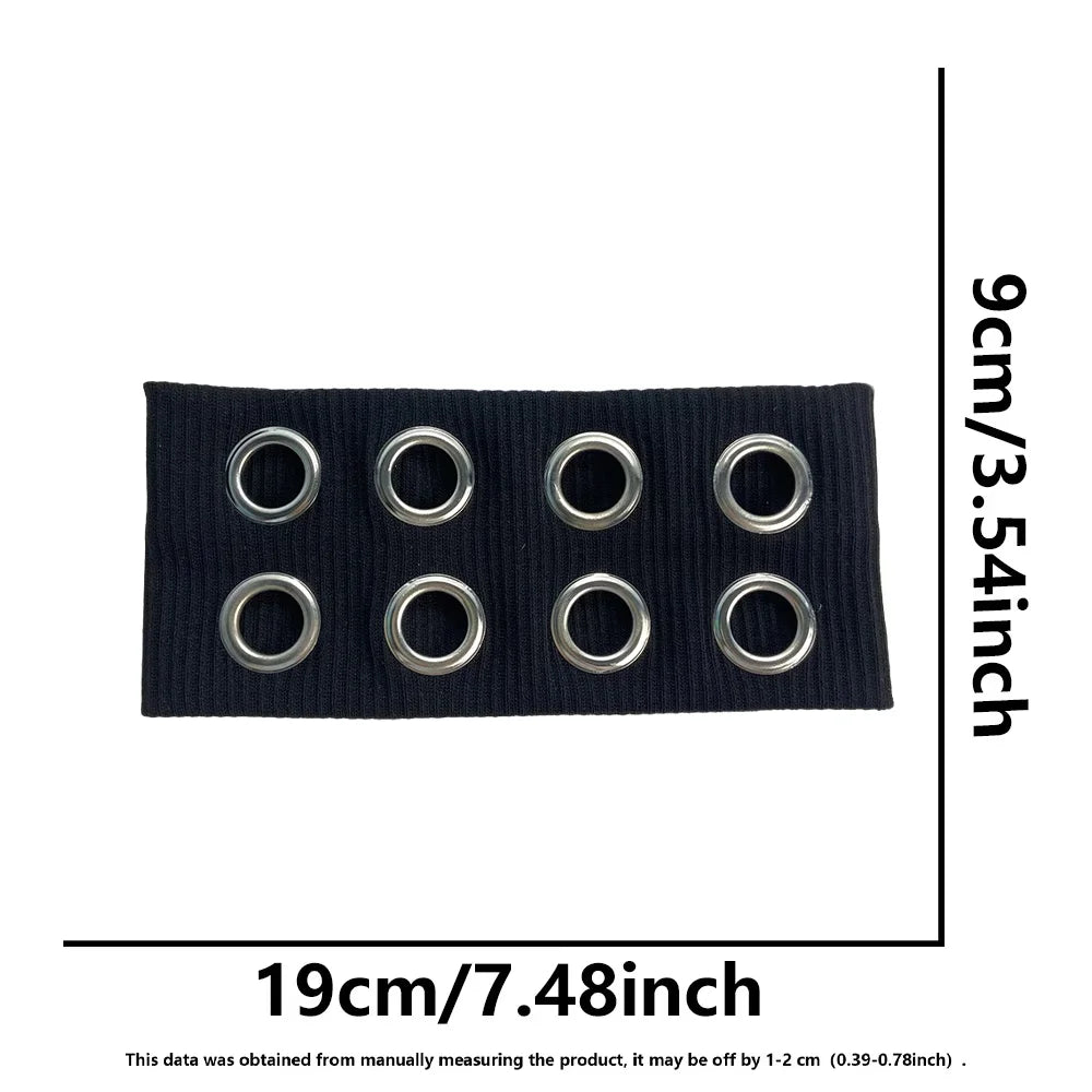 elegant headband with hole