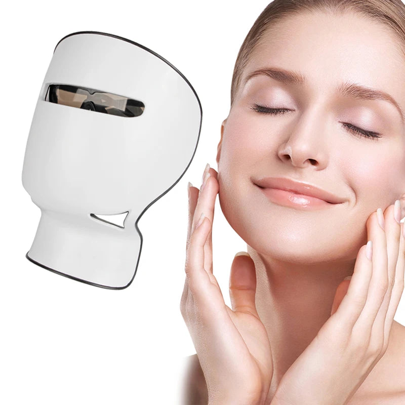 Led phototherapy facial skincare