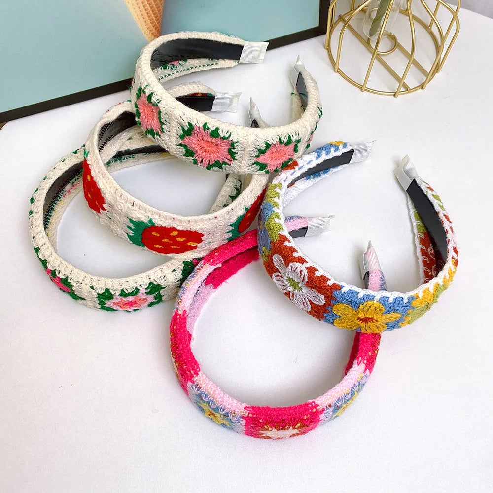 Knitted Headband Bohemian Style  Hairband