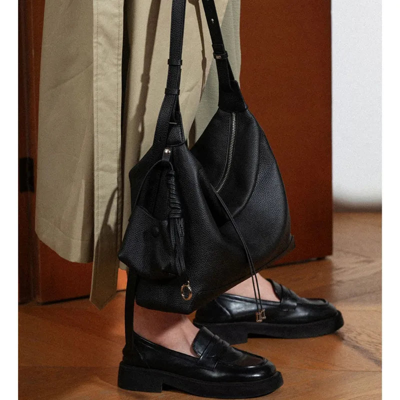 Cowhide Shoulder Bag