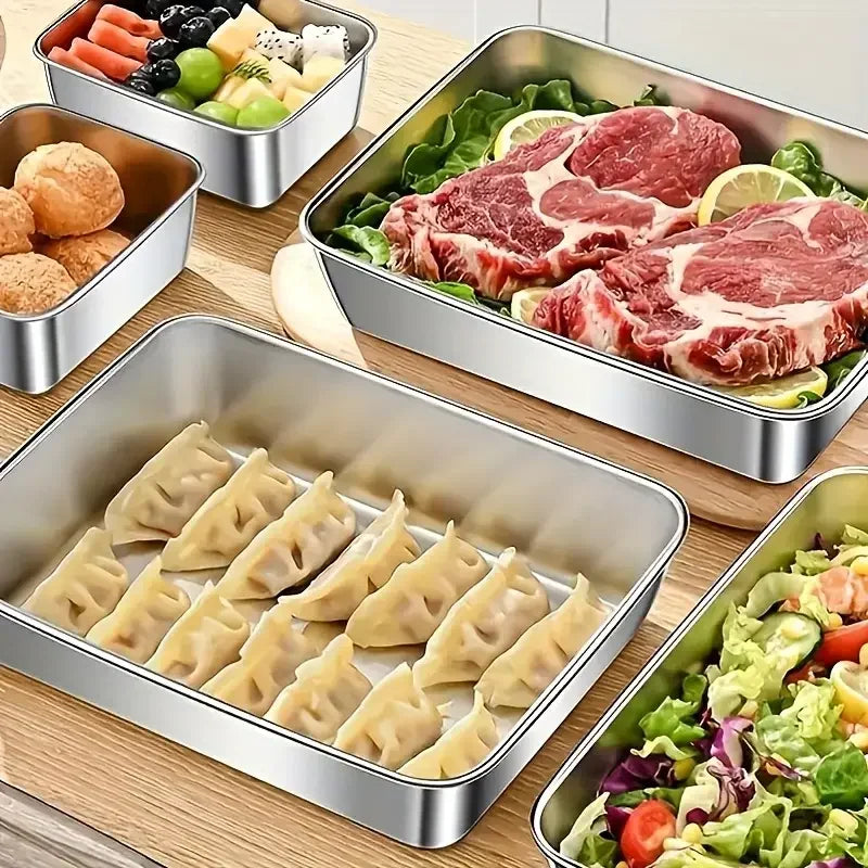stainless steel Food Storage Containers set