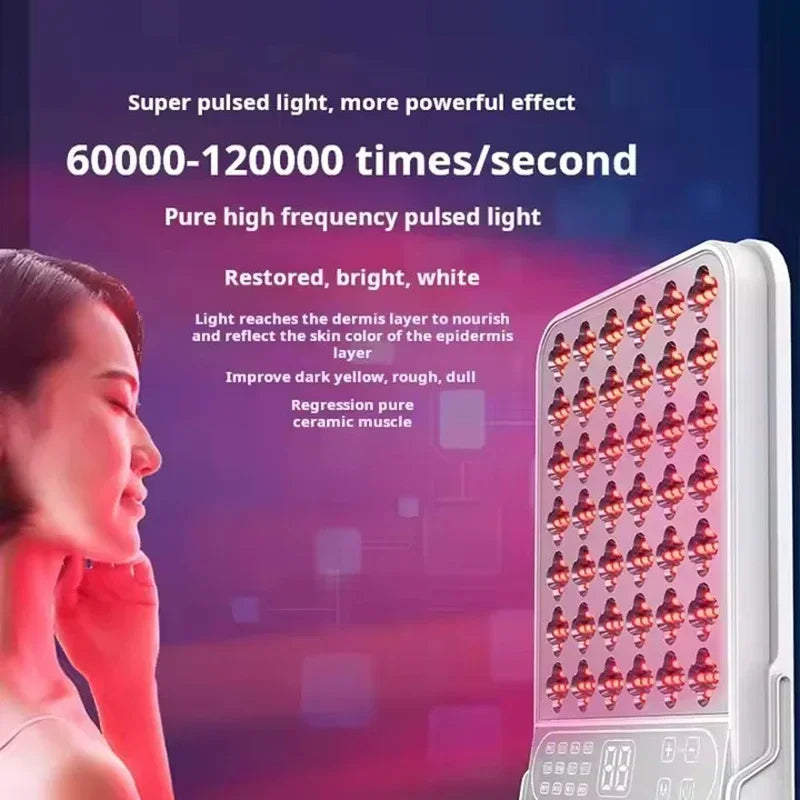 LED Beauty Light Panel for Face and Neck