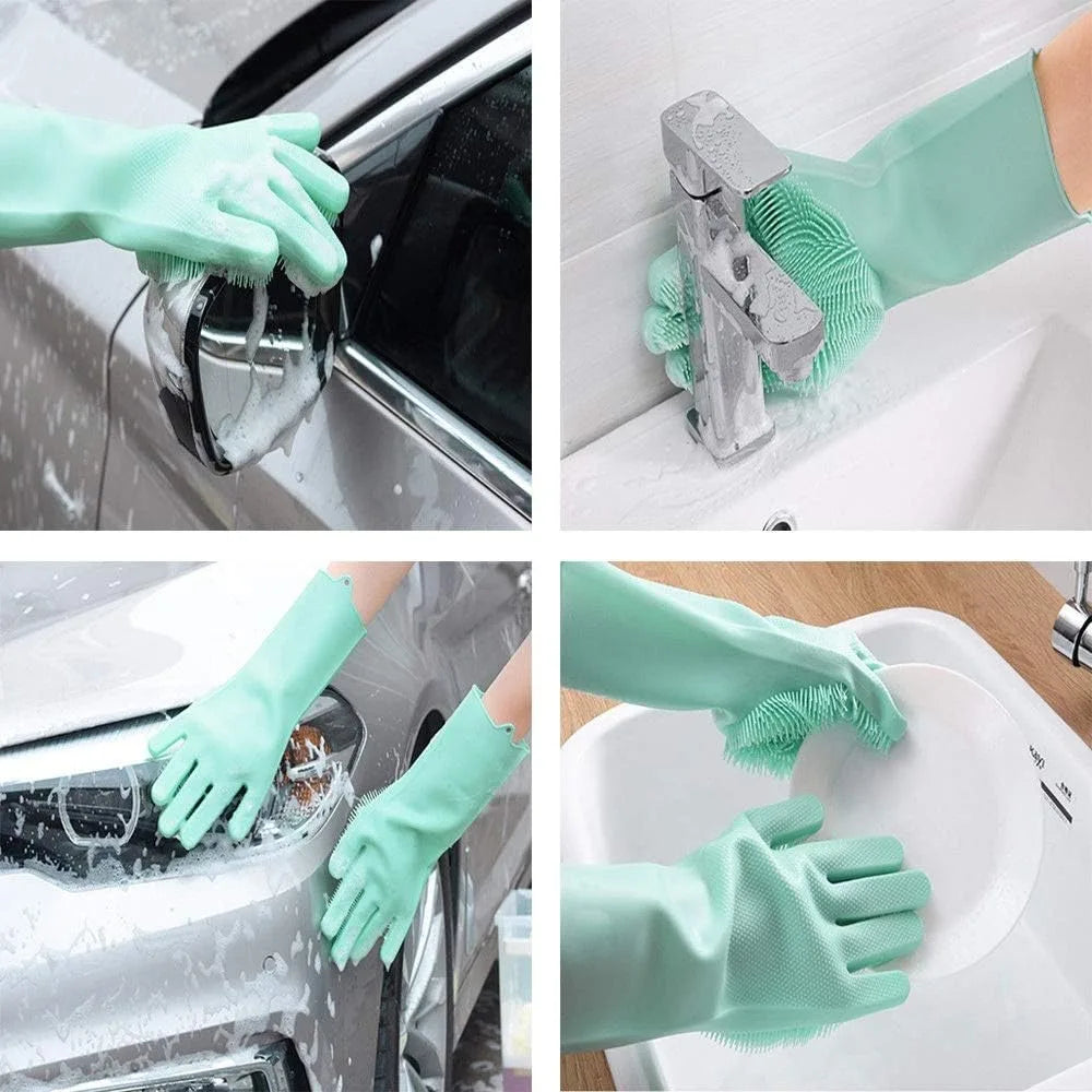 Silicone Dishwashing Gloves,