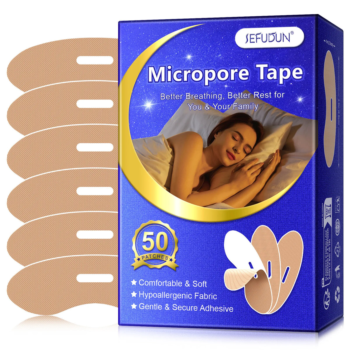 50 Pieces Sleep Tapes