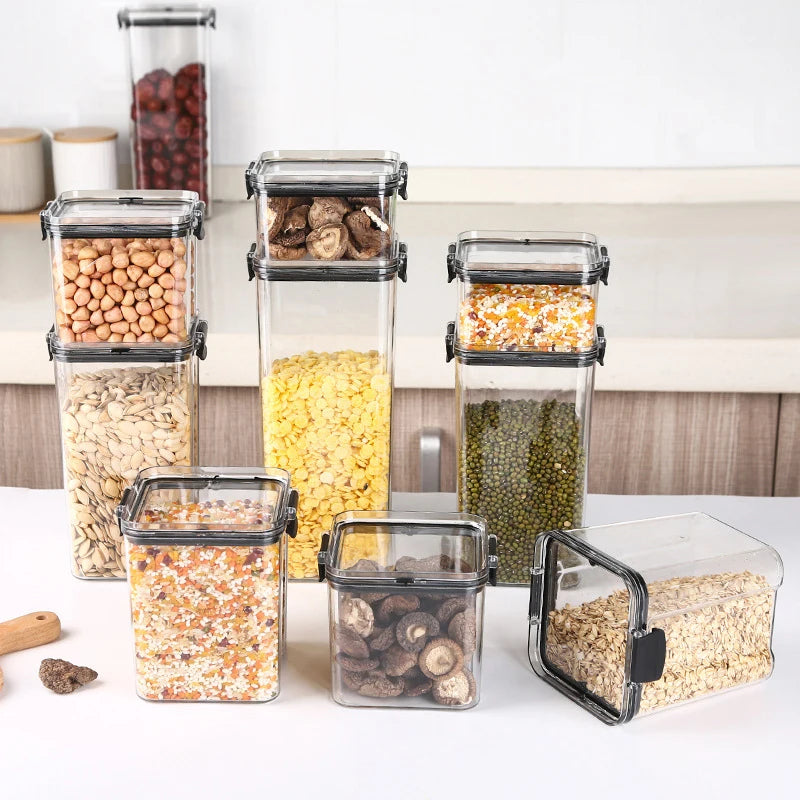 Transparent Food Storage Containers