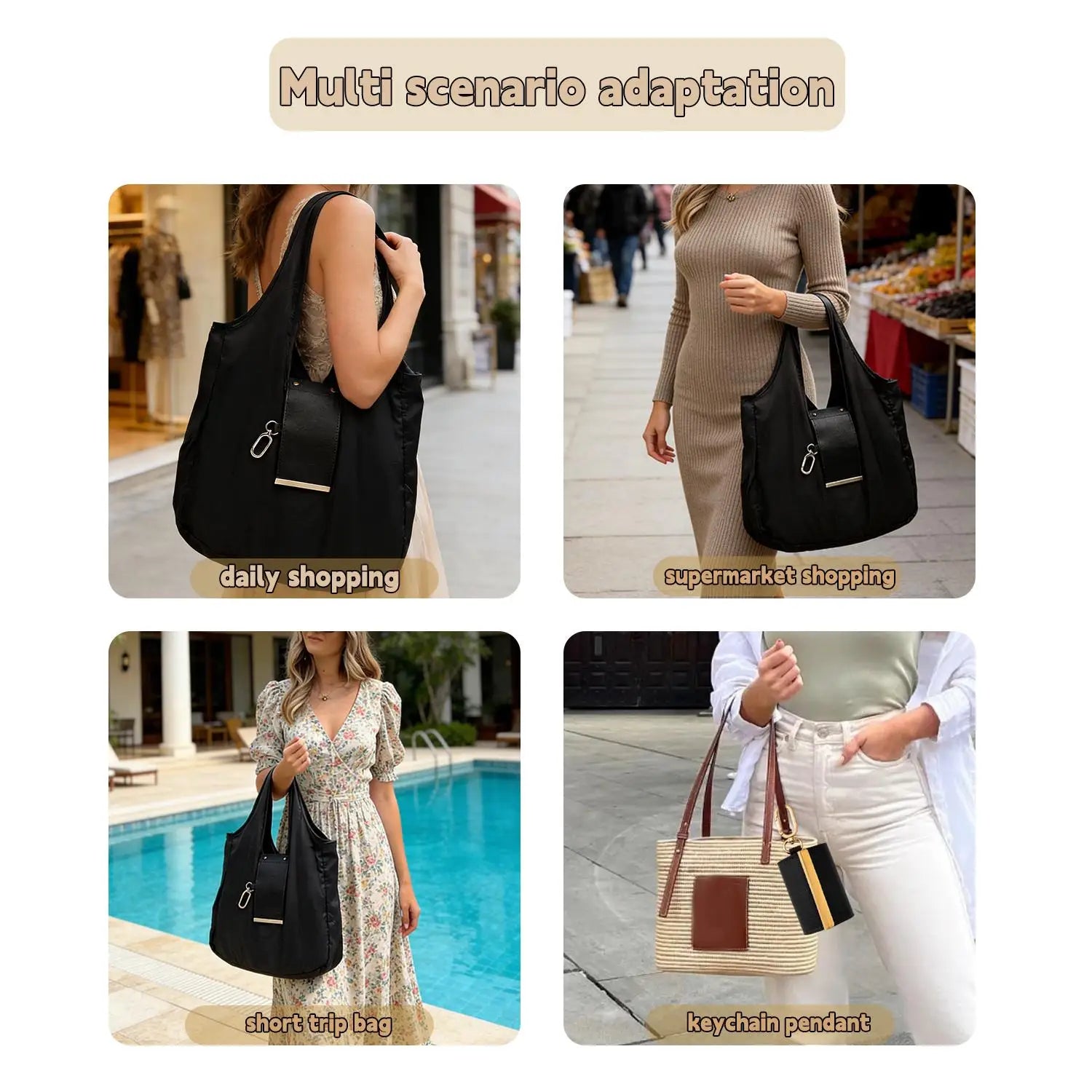 Foldable Tote Bag