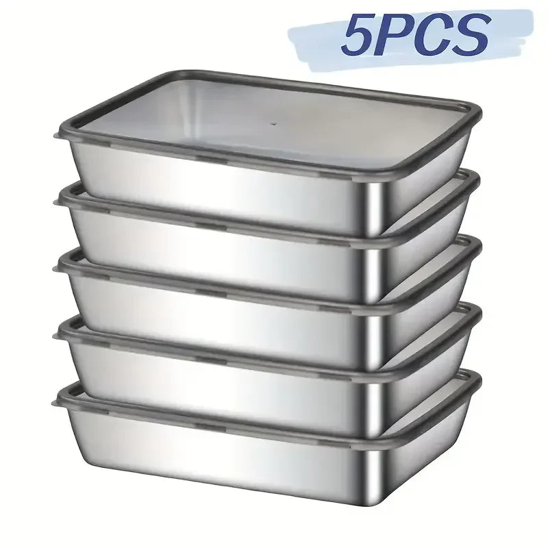 stainless steel Food Storage Containers set