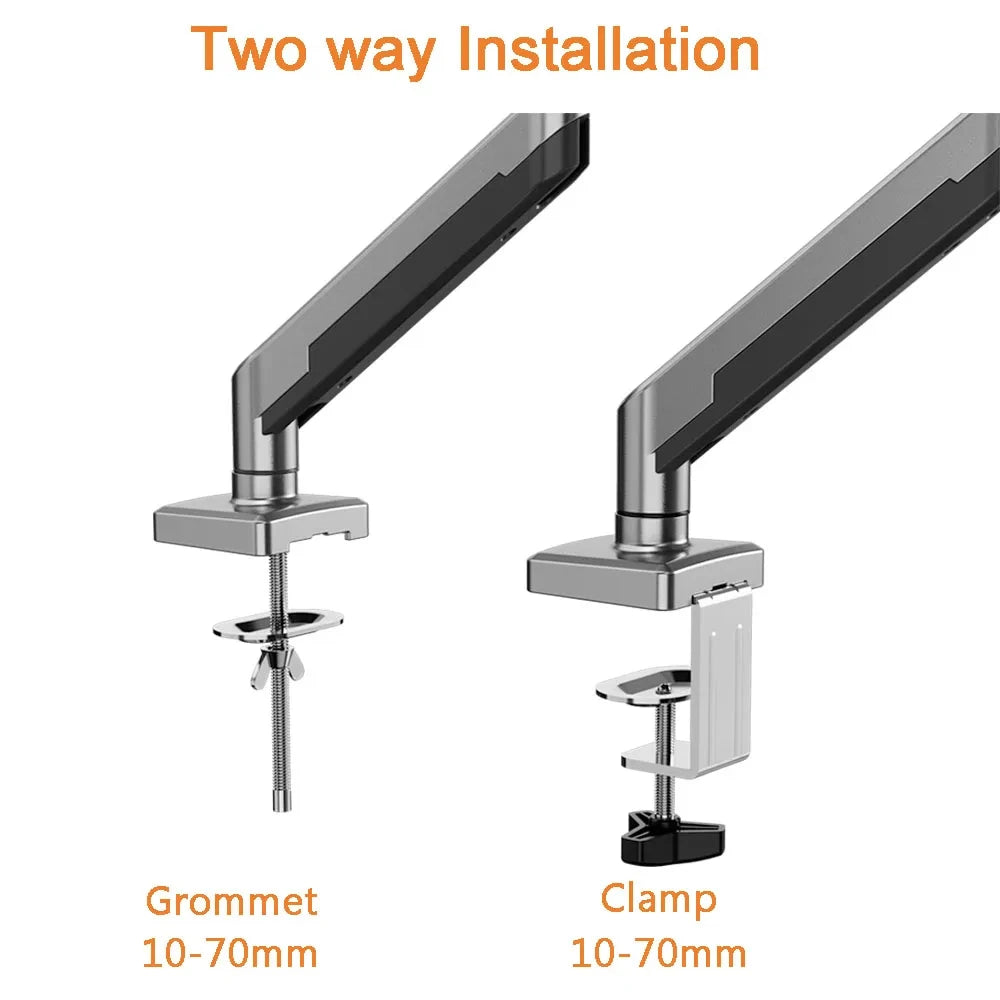 Adjustable Single Monitor Mount