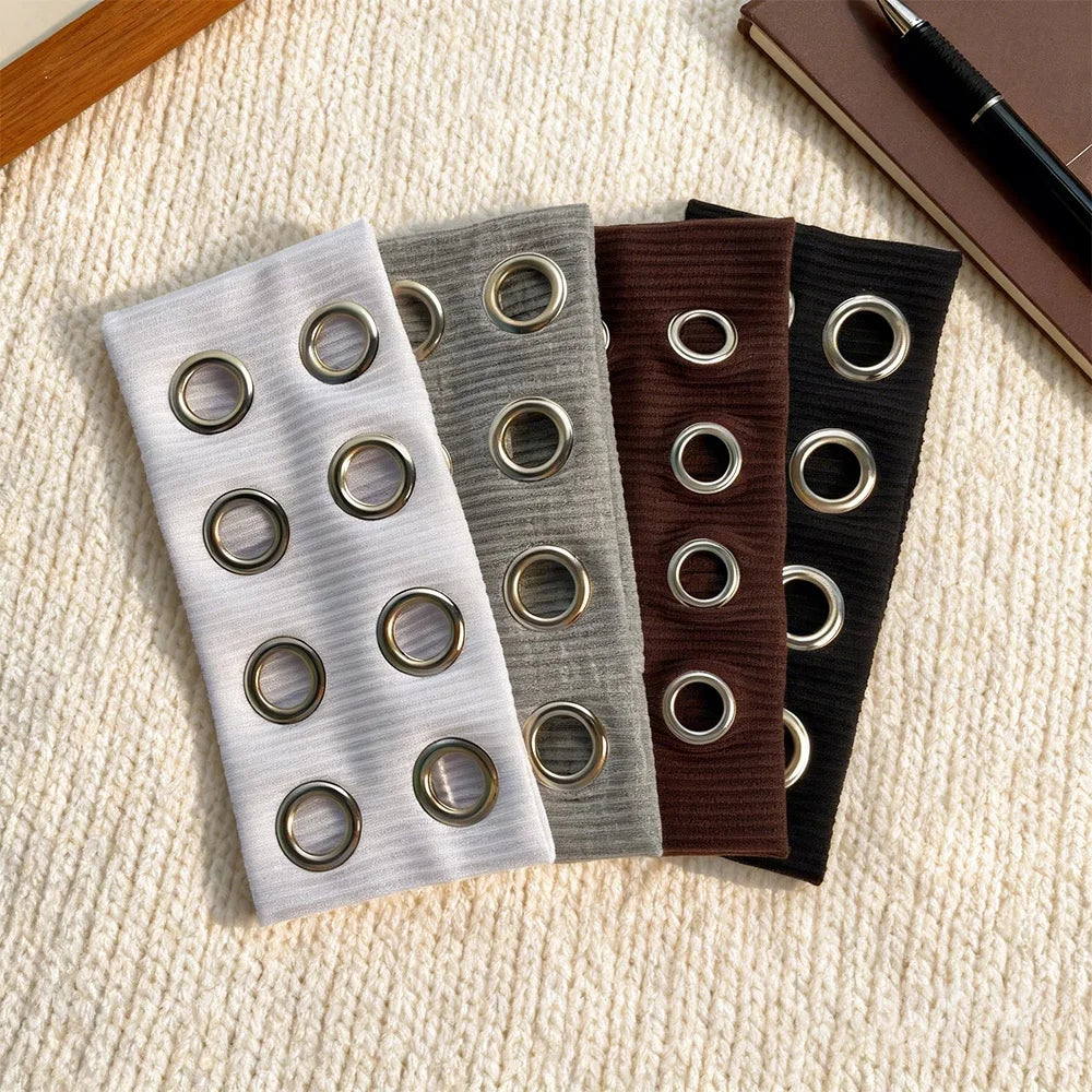 elegant headband with hole