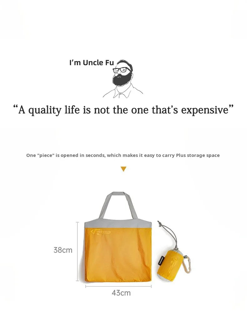Outdoor Foldable Tote Bag