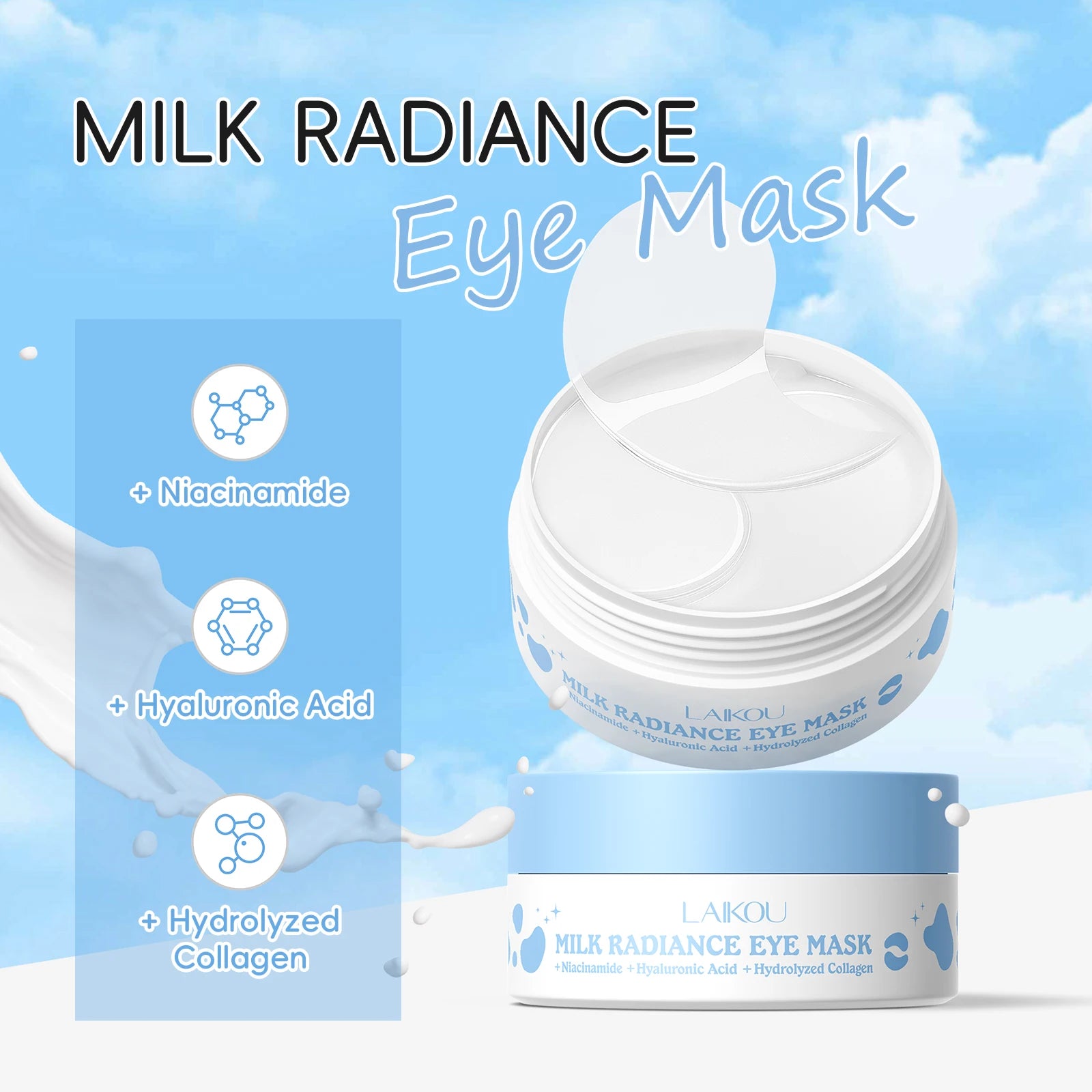 Milk Radiance Eye Mask