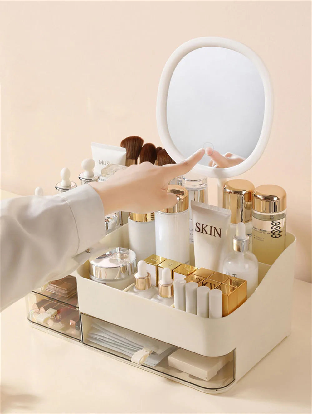 Drawer-Style Cosmetic Organizer