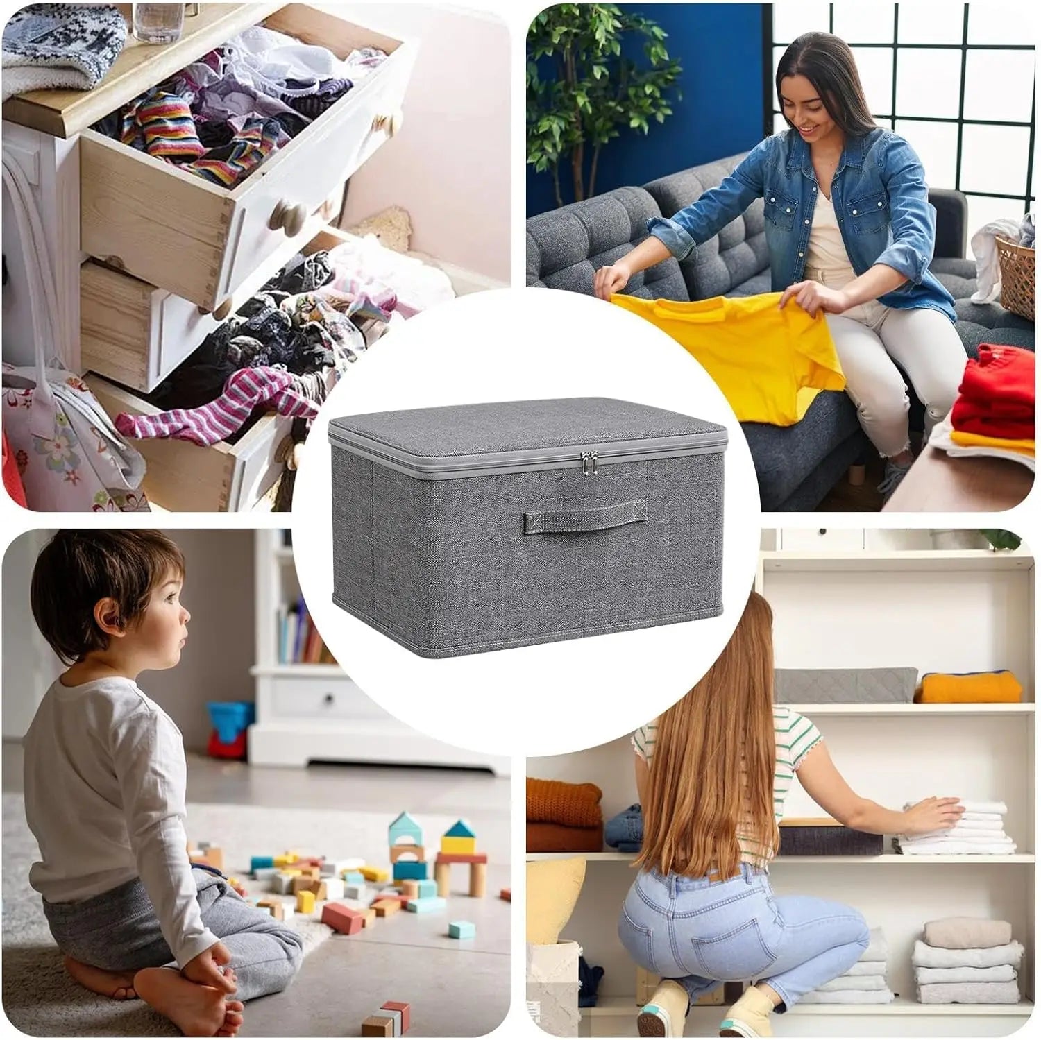 Foldable Storage Boxes