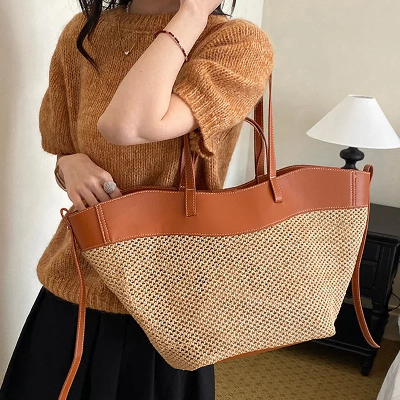 Rattan Handbag