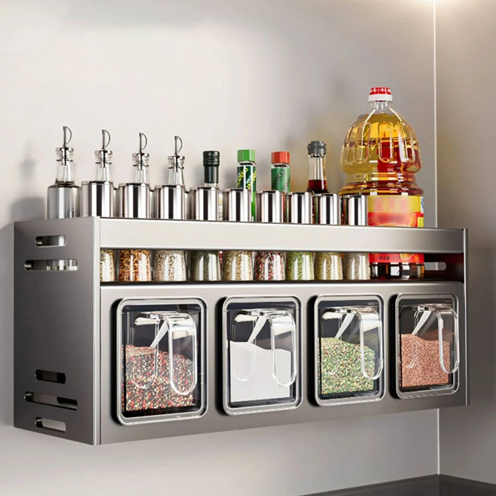 Kitchen Seasoning Shelf
