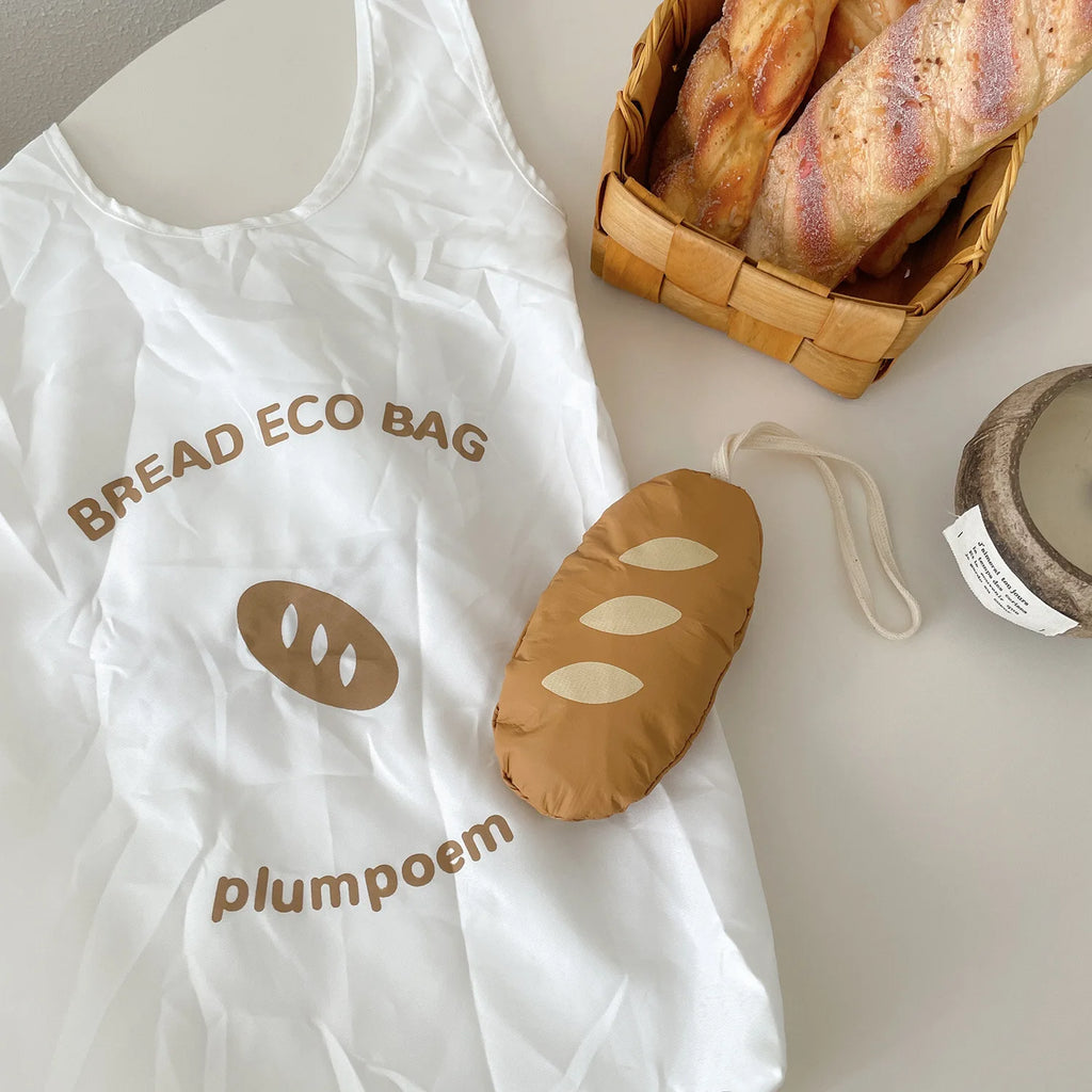 Baguette Foldable Tote Bag