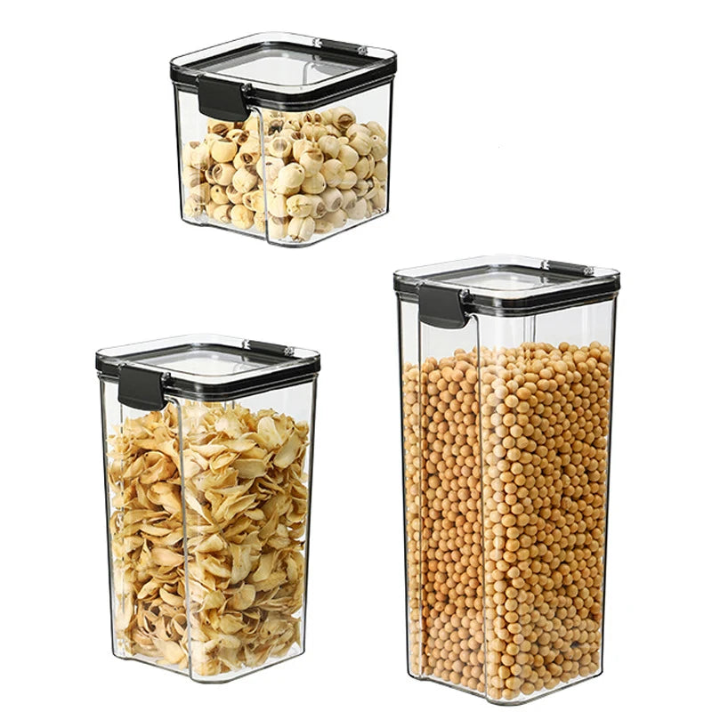 Transparent Food Storage Containers