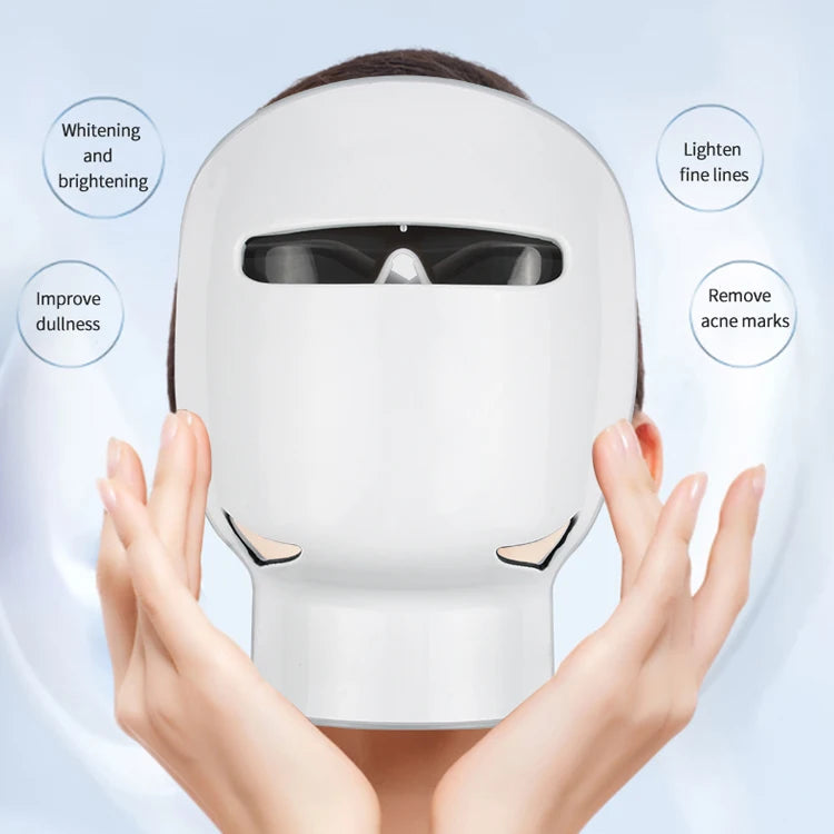 Led phototherapy facial skincare
