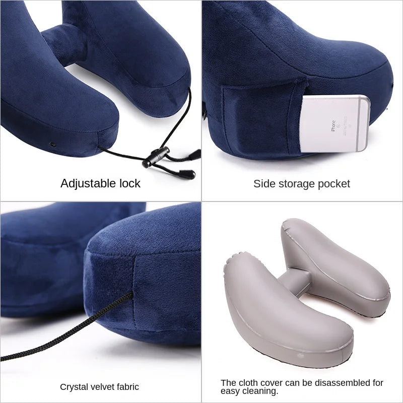 Inflatable Travel neck pillow