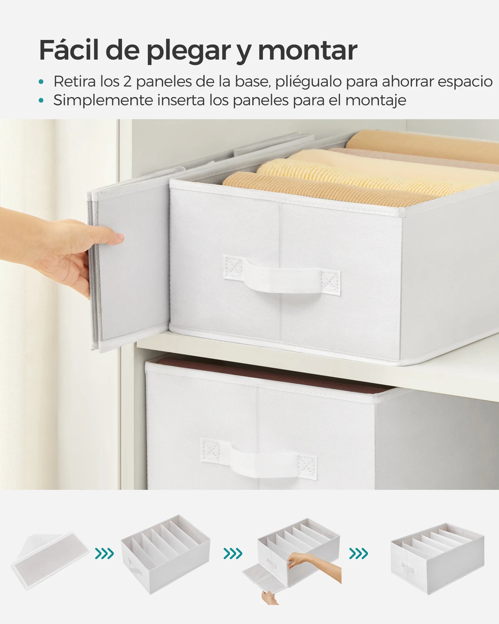 Compartment Closet Organisers