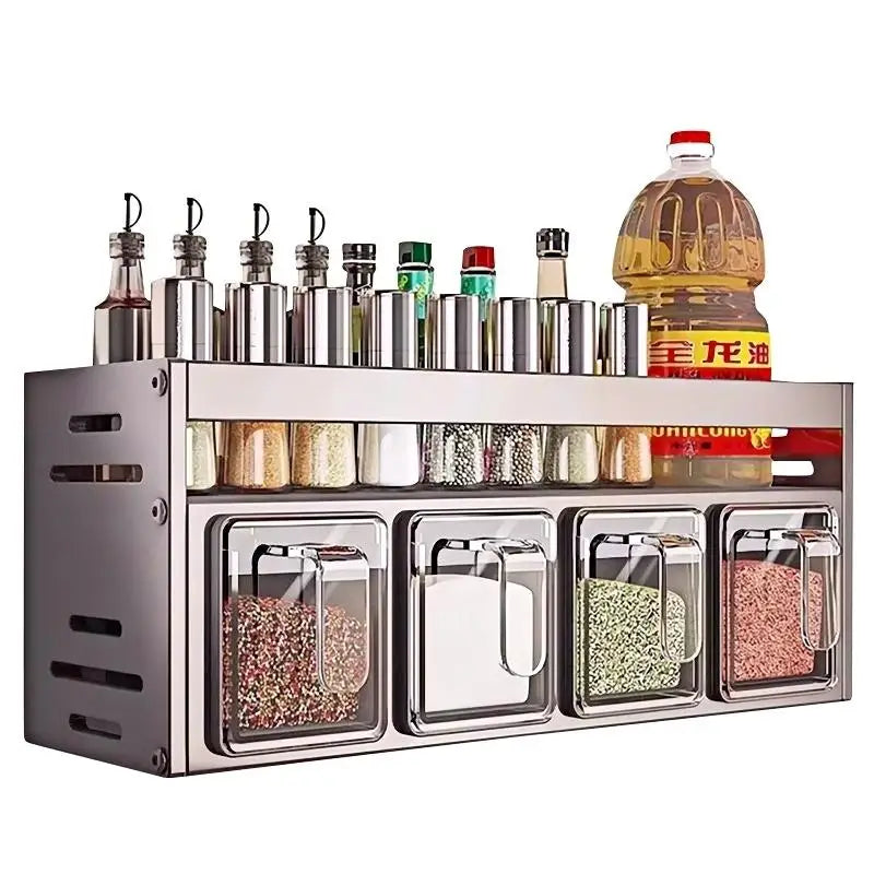 Kitchen Seasoning Shelf