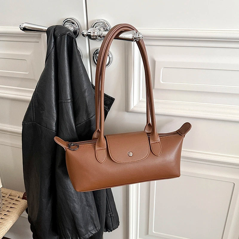 Brown Shoulder Handbag