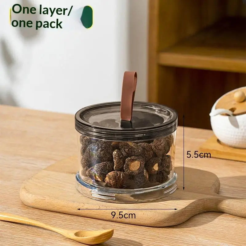 Sealed Jars Kitchen Seasoning Storage