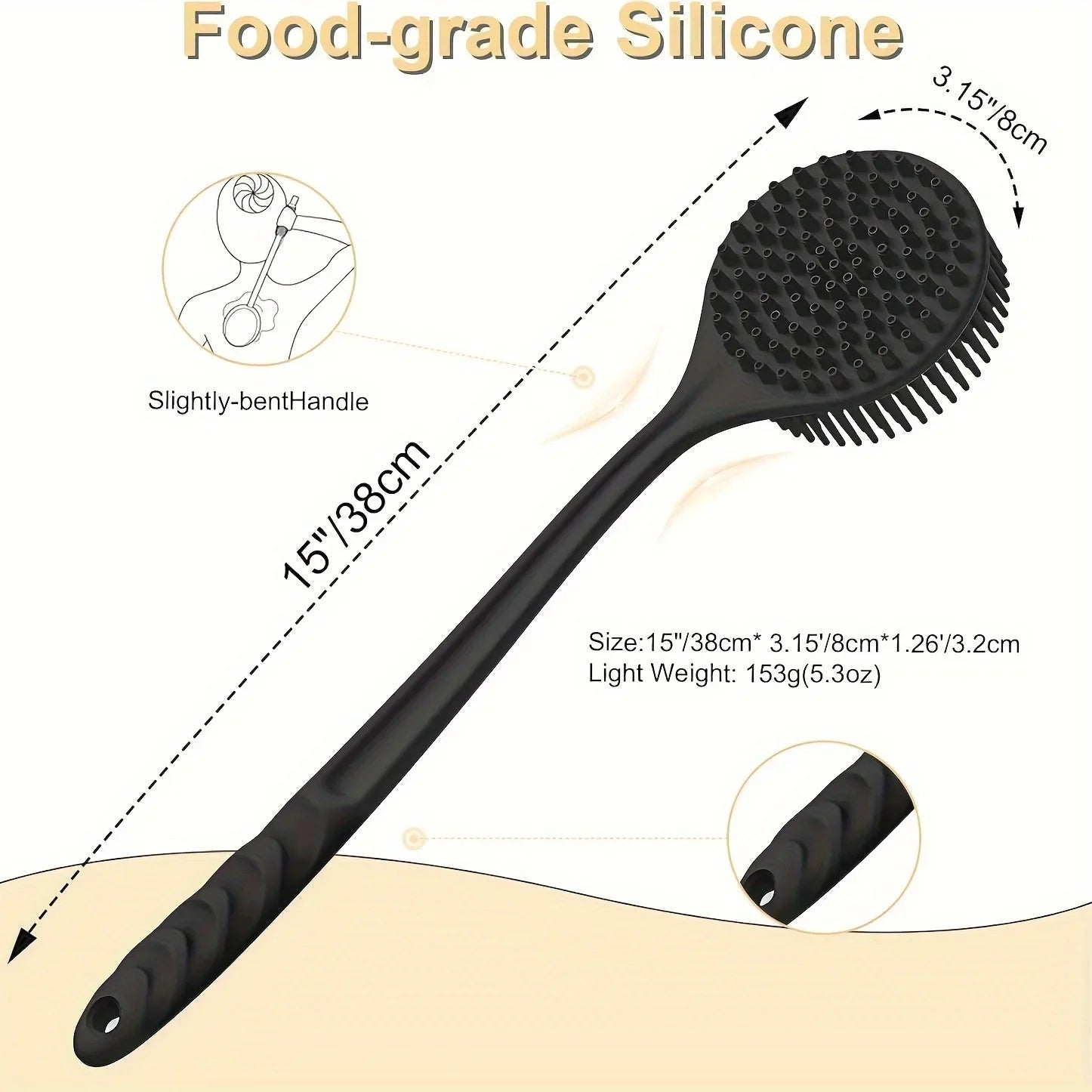Long Handle Body Brush