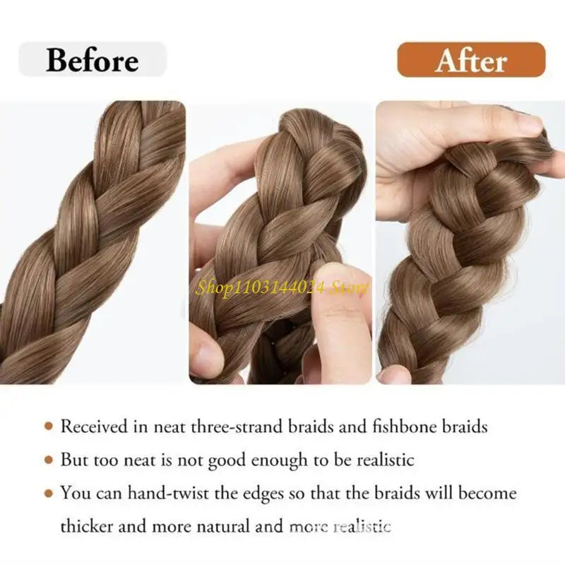 Fashionable Braided Headband