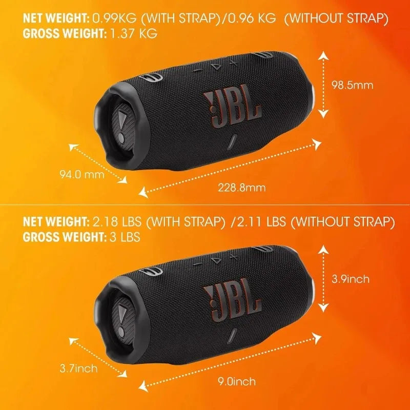 JBL CHARGE6 IP68 Waterproof Bluetooth Speaker