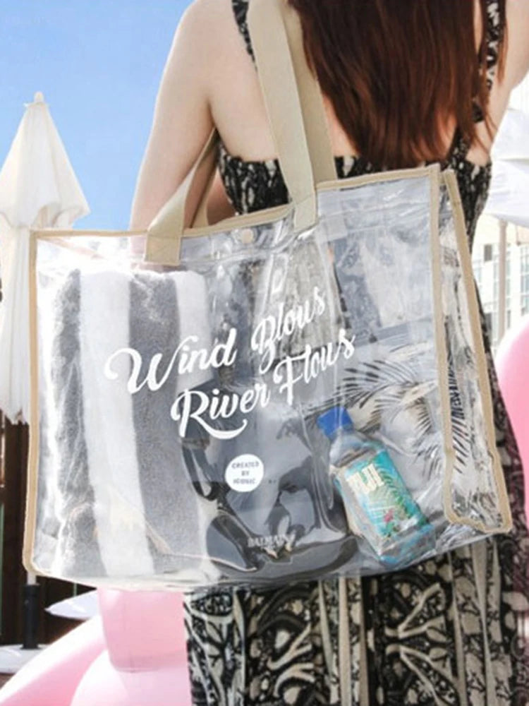 Cosmetic Pouch Beach Tote Bag