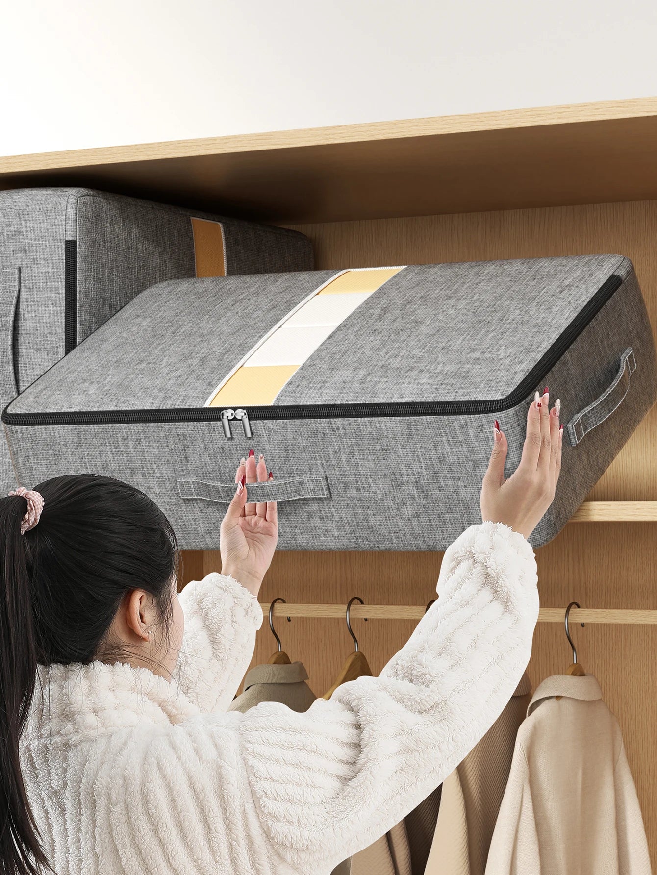 Extra-large underbed storage bag